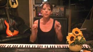 Learn to SING IN PITCH by Joleen Gross  Tutorial  How to [upl. by Baumann]