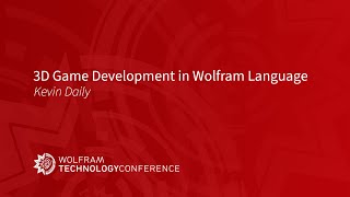 3D Game Development in Wolfram Language [upl. by Oiralih]