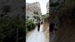 El Caminito del Rey Malaga Spain  Hiking dangerous path on a cliff hike spain elcaminito [upl. by Rehpoitsirhc]