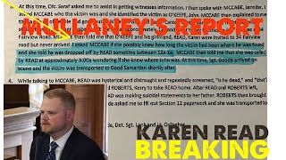 Karen Read  ALL NEW BOMBSHELL  Mullaney’s Report OMG 💣🧨 [upl. by Martinsen]