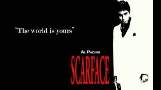 quotScarfacequot 1983  End Credits theme original HD  Giorgio Moroder [upl. by Rycca]