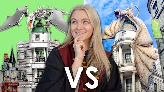 LEGO Diagon Alley VS Universal Orlando [upl. by Auqenat]