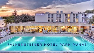 Falkensteiner Hotel Park Punat by drone Krk Croatia [upl. by Idnas]