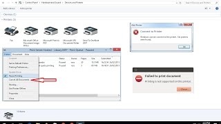 How to Fix All Printer Printing Issues In Windows PC Easy [upl. by Aikel]