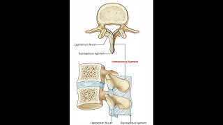 Anatom of the interspinous ligament [upl. by Gone]