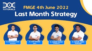 FMGE Last Month Strategy by Dr Mohammed Azam Dr Rajiv Dhawan Dr Sandeep Sharma amp Dr Khaleel Ahmed [upl. by Nylareg30]