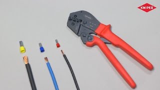 KNIPEX Crimpzange 97 52 09 [upl. by Sesylu]