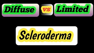 diffuse vs limited scleroderma [upl. by Ahsilat]