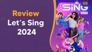 Review Lets Sing 2024  Vale a Pena  Playstation 5 [upl. by Ahseryt]