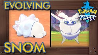 Pokémon Sword amp Shield  How to Evolve Snom into Frosmoth [upl. by Ceciley]