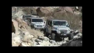 ProjectJK Anza Borrego Coyote Canyon Jeep Trail Run Preview [upl. by Mitzi112]