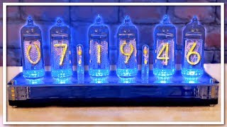 The Coolest Clock Ever Made of quotVacuum Tubesquot  Nixie Tubes [upl. by Caldwell618]