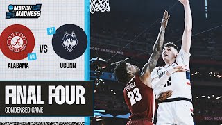 UConn vs Alabama  Final Four NCAA tournament extended highlights [upl. by Daberath387]