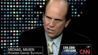 Larry King The Cure of Prostate Cancer will be the quotMilken Curequot [upl. by Reniar119]