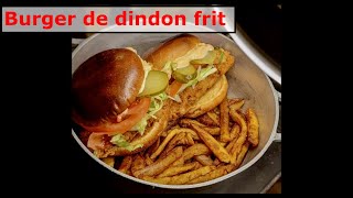 Ma Recette Préféré de Dindon Sauvage  Wild Turkey Burgers [upl. by Sessler]