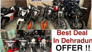 Second Hand Bikes In Dehradun  KTM  Bajaj  TVS  Royal Enfield  Duke  RS  RC  Standard [upl. by Jezreel]