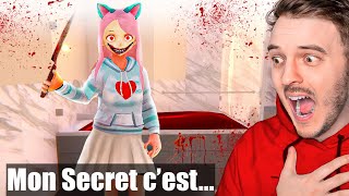 LA YANDERE ME RÉVÈLE ENFIN SON HORRIBLE SECRET   elle ma choqué [upl. by Cleon8]