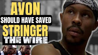 The Wire Avon Should Have Saved Stringer Avon Barksdale Stringer Bell Stringer Killed [upl. by Ekusoyr182]