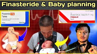 Finasteride and baby planning  pregnancy while on finasteride  health vigyan [upl. by Gerri377]