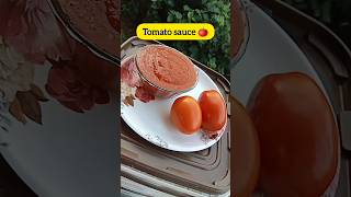 tomato sauce recipe 🍅  tomato ketchup recipe  recipe tomatosauce tomatoketchup ytshots shorts [upl. by Oznol]