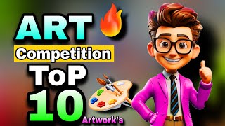 new art competitionart competition 2024new art competition 2024art competitionsiyarams art [upl. by Kirimia]