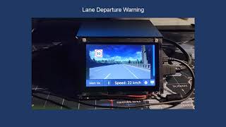 Advanced driverassistance system prototype on Jetson Nano [upl. by Anrahc858]