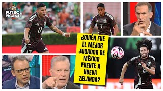 ORBELÍN PINEDA LUIS ROMO y CÉSAR HUERTA lo mejor de MÉXICO ante NUEVA ZELANDA  Futbol Picante [upl. by Llekcor]