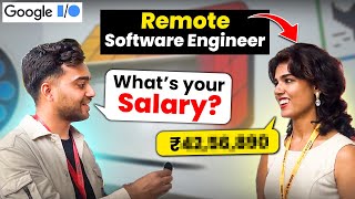 Asking Bangalore Engineers Their Salaries and How To Get Hired Google IO Edition [upl. by Toomay]