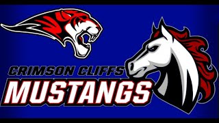 Crimson Cliffs vs Hurricane High School Football Game  Pump Up Highlights [upl. by Duleba]