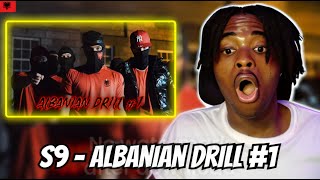 REACTING TO S9  Albanian Drill 1 Official Music Video  ALBOS DONT PLAY [upl. by Renell470]