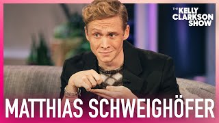 Matthias Schweighöfer Shares Hilarious Story Of Being Spotted By Germans At LA Café [upl. by Elayne]