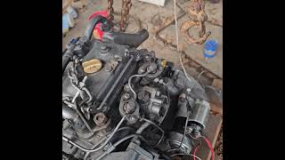 Yanmar 2qm15running on 1 cylinderBad injector pumpObsolete marine engine [upl. by Gnak]