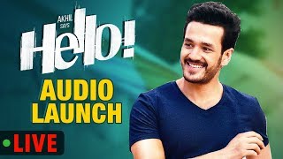 HELLO Audio Launch Live  Akhil Akkineni Kalyani Priyadarshan II Annapurna Studios [upl. by Ramgad]