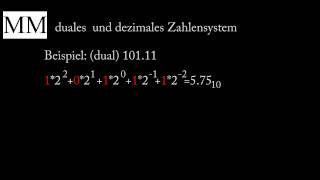 Informatikbasic dual in dezimal Zahlensysteme [upl. by Knowlton]