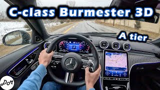 2022 MercedesBenz Cclass – Burmester 3D Surround 15speaker Sound System Review [upl. by Eirised788]