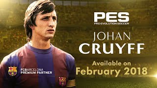 PES 2018  Johan Cruyff Trailer [upl. by Nirual]