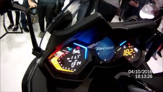 Kymco AK 550  Cockpit Noodoe [upl. by Azral310]