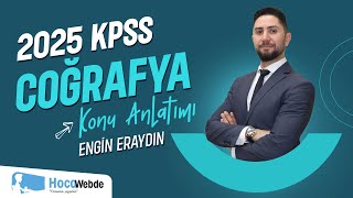 40 KPSS 2025 COĞRAFYA ENGİN ERAYDIN TÜRKİYENİN BEŞERİ COĞRAFYASI  6 [upl. by Cinimod]