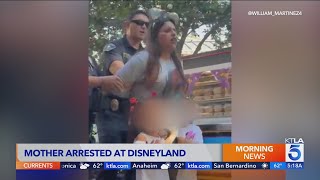 Woman arrested in front of her children at Disneyland Resort [upl. by Jacintha]