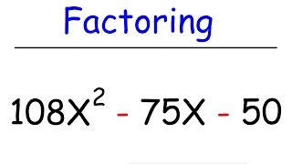 Factoring [upl. by Ttevy]