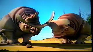 ICE AGE Rhinos Fight with The Mammoth [upl. by Emilio470]