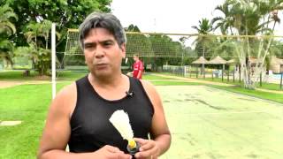 Esporte Amazonia Pratica do Jogo de Peteca [upl. by Yrroc]