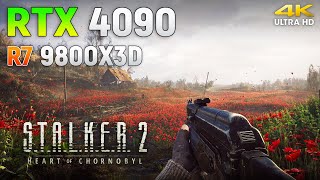 STALKER 2  RTX 4090  Ryzen 7 9800X3D  4K [upl. by Raynell]