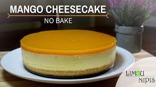 MANGO CHEESECAKE NO BAKE [upl. by Adnarb]