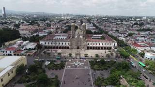 Basílica de Zapopan y el Convento de Nuestra Señora de la Expectación de Zapopan Lunas Drone [upl. by Ojoj]