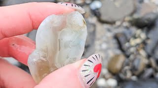 Rockhounding in Tillamook County during high 6 tide 13024 [upl. by Dyob]