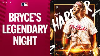 Bryce Harper hits THREE home runs in HUGE performance 🤯 [upl. by Rudolfo]