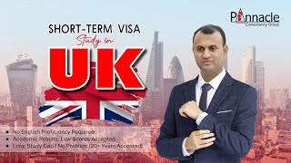 Shortterm Study Visa in the UK Without English Proficiency  Low Scores amp Long Gaps Accepted [upl. by Cornelie]