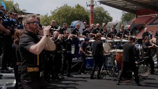 Festival Interceltique de Lorient 2023 La prestation du Bagad Brieg Briec [upl. by Eicnarf]