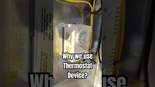 Why we use Thermostat Device electrical electrican electricity electronics temperaturecontrol [upl. by Thevenot]